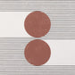 Woodblock The Hug Beige by Roseanne Kenny - Rustic Walnut