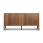 Arturo 6 Drawer Dresser - Natural Walnut Veneer