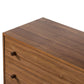 Arturo 6 Drawer Dresser - Natural Walnut Veneer