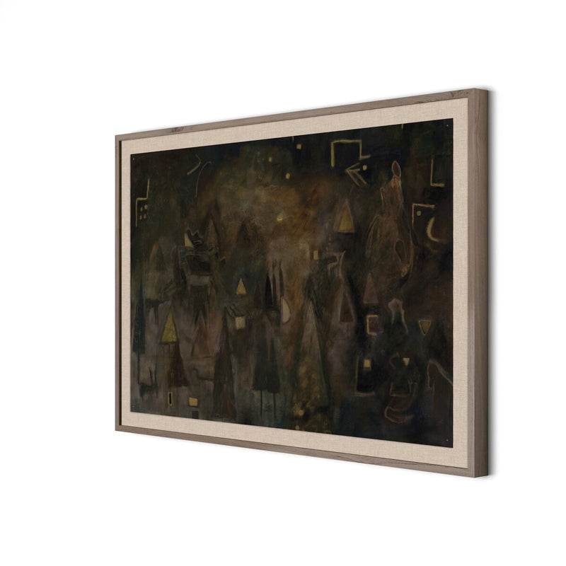 Cave II by Jess Engle - Rustic Walnut