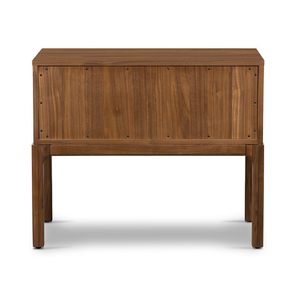 Arturo Nightstand - Natural Walnut Veneer
