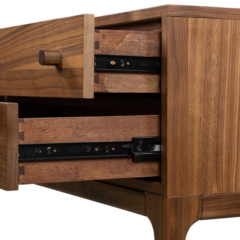 Arturo Nightstand - Natural Walnut Veneer