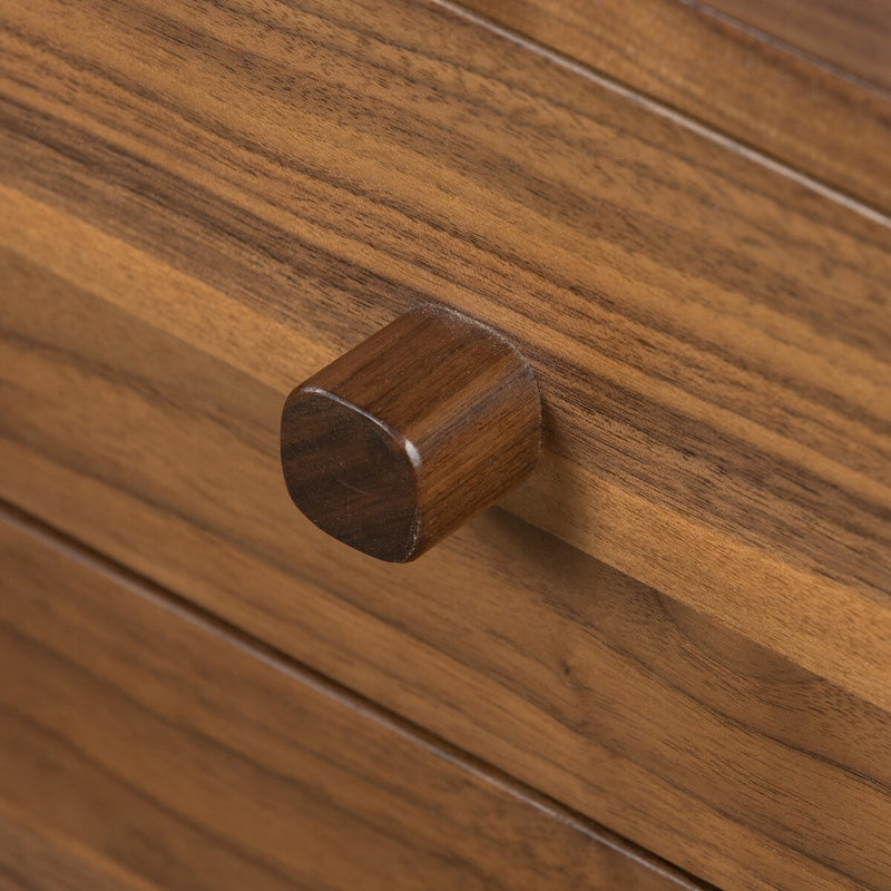 Arturo Nightstand - Natural Walnut Veneer