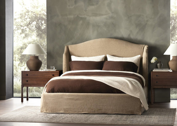 Arturo Nightstand - Natural Walnut Veneer
