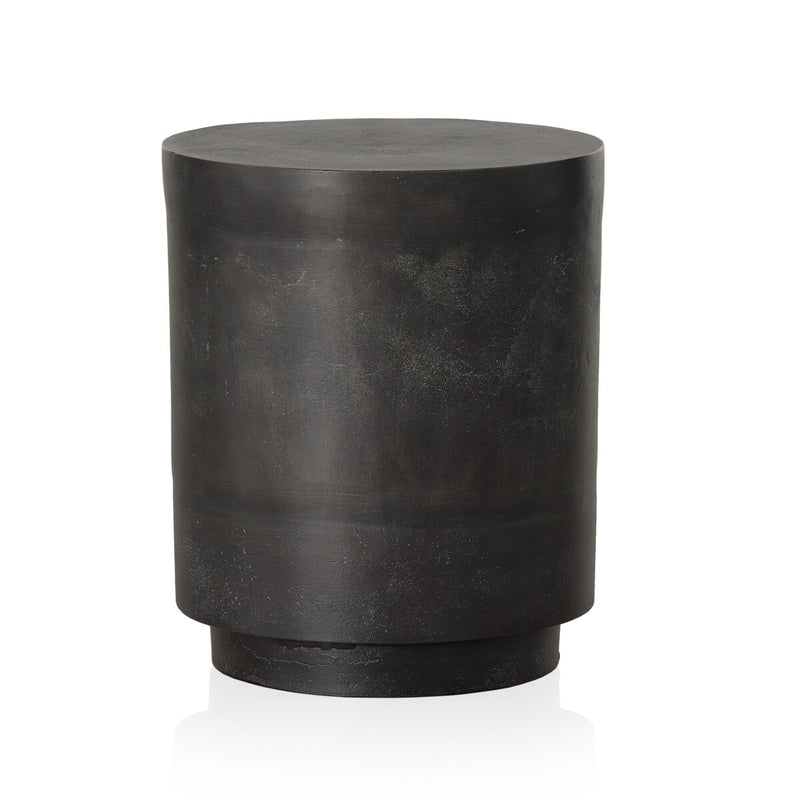 Javi Outdoor End Table - Aged Grey