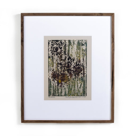 Flowers by Pepi Sprohge - Rustic Walnut