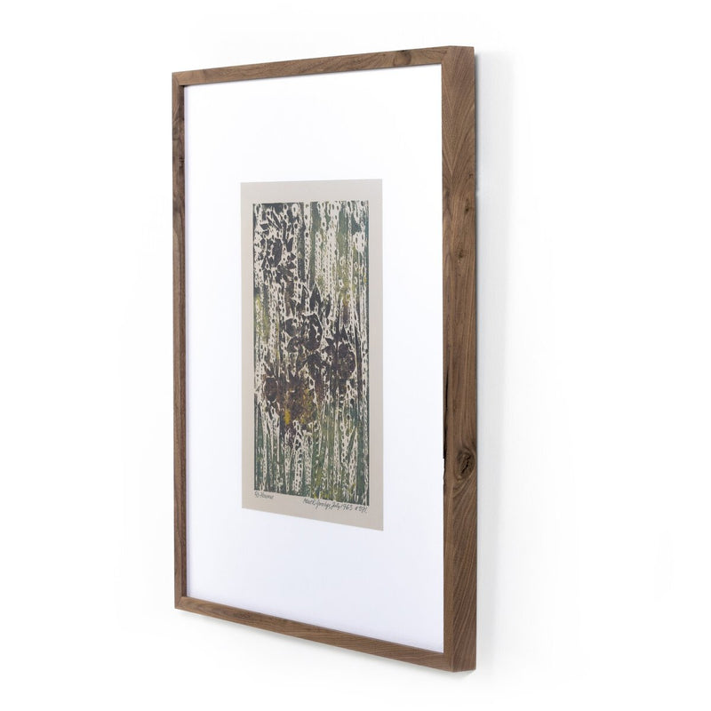 Flowers by Pepi Sprohge - Rustic Walnut