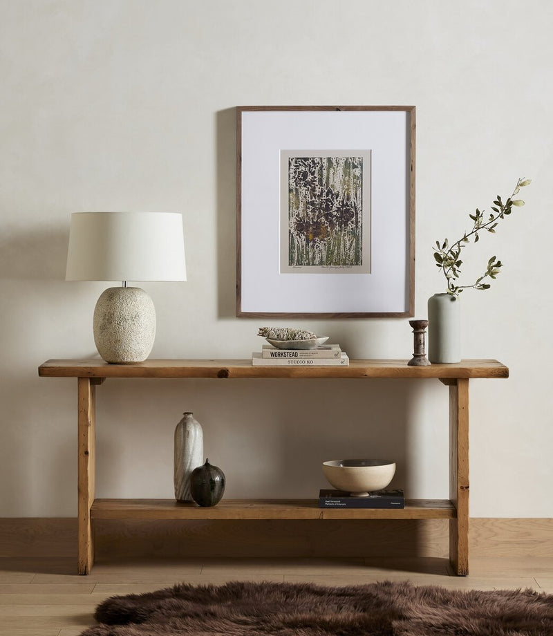 Flowers by Pepi Sprohge - Rustic Walnut