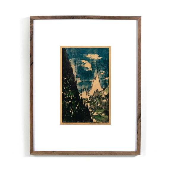 Black Forest I  by Pepi Sprohge - Rustic Walnut