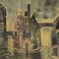 Medieval Town by Pepi Sprohge - Rustic Walnut