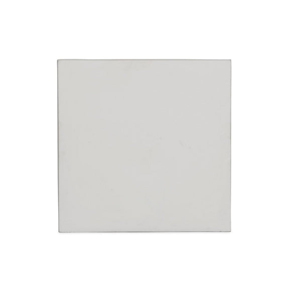 Terrell Outdoor End Table - Matte White Cast Aluminum