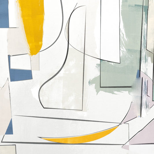 Midst IV Diptych by Coup d'Esprit — Vertical Grain White Oak Floater