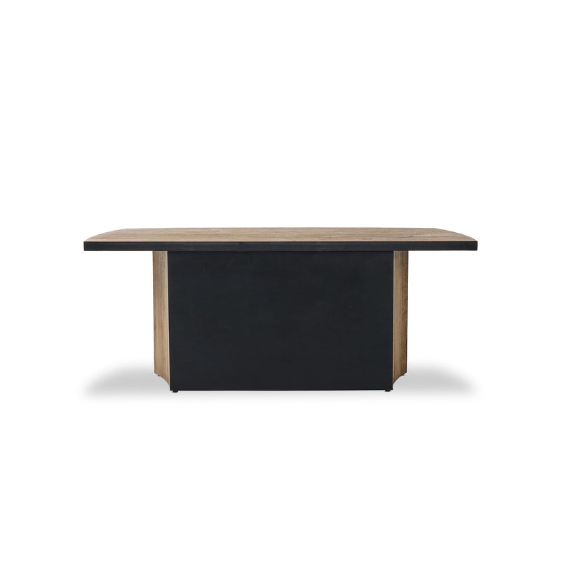 Brinton Console Table - Rustic Oak Veneer