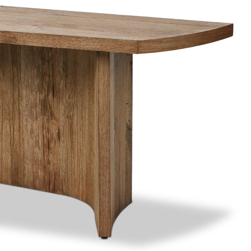 Brinton Console Table - Rustic Oak Veneer