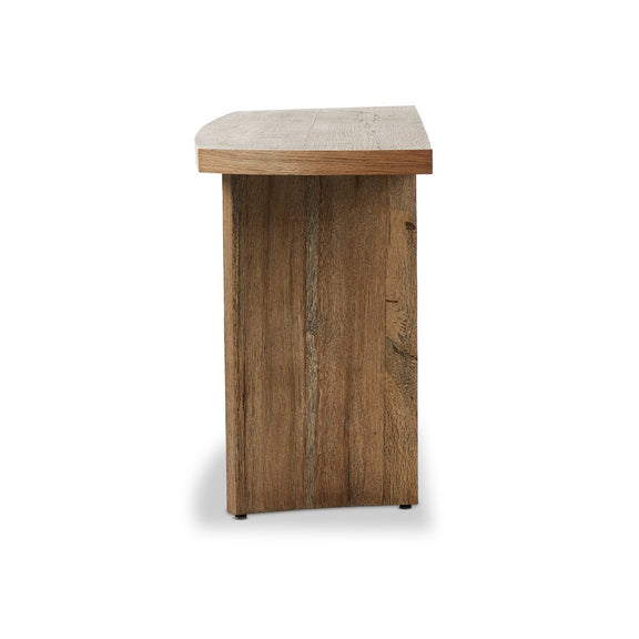 Brinton Console Table - Rustic Oak Veneer