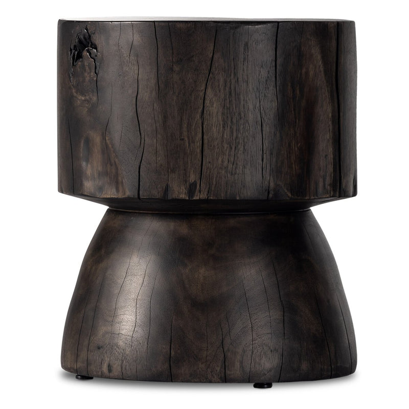 Tino End Table - Rubbed Black