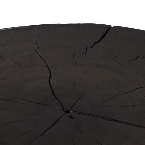 Tino End Table - Rubbed Black