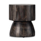 Tino End Table - Rubbed Black