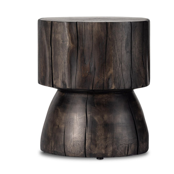 Tino End Table - Rubbed Black
