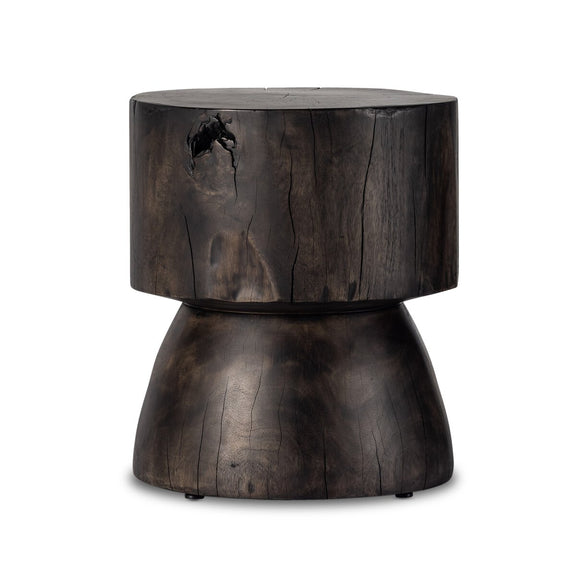 Tino End Table - Rubbed Black