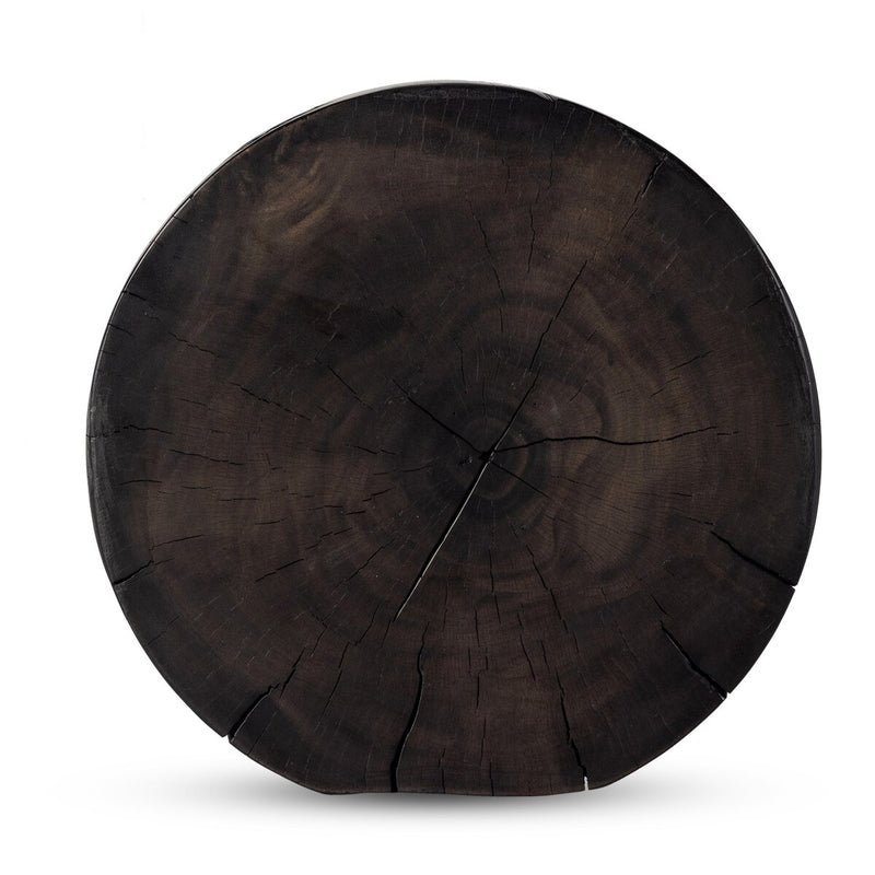 Tino End Table - Rubbed Black