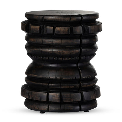 Judah End Table - Rubbed Black