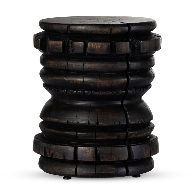 Judah End Table - Rubbed Black