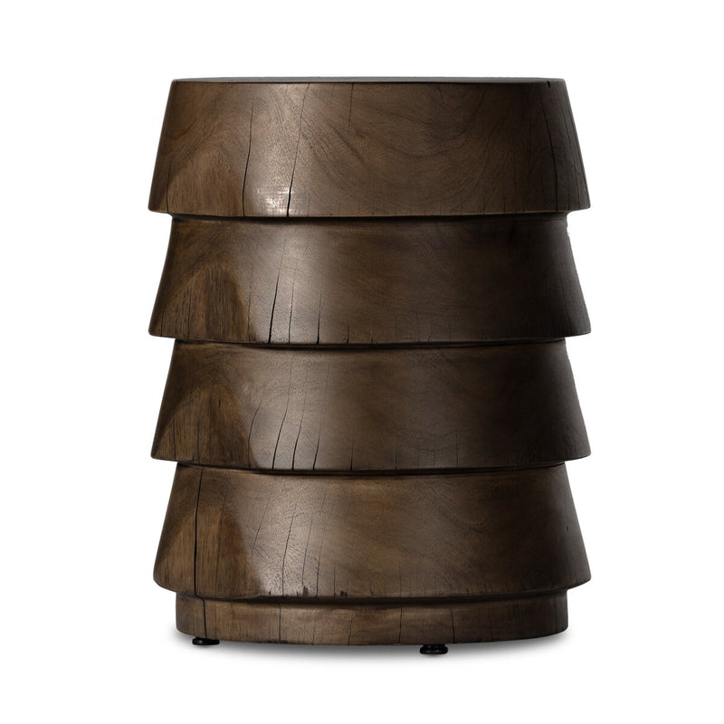 Nori End Table - Ochre