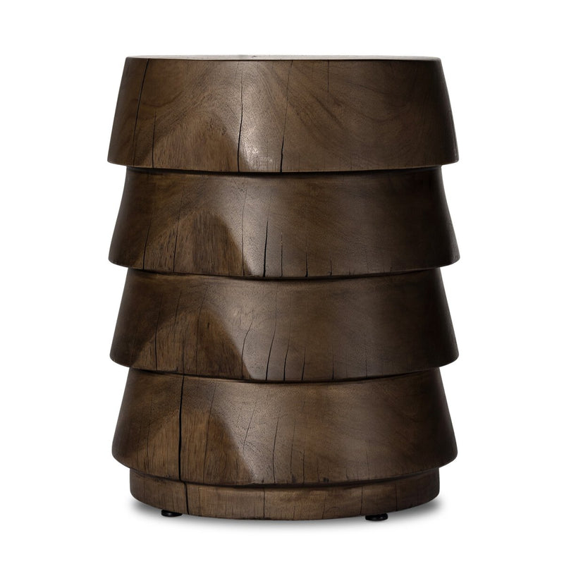 Nori End Table - Ochre