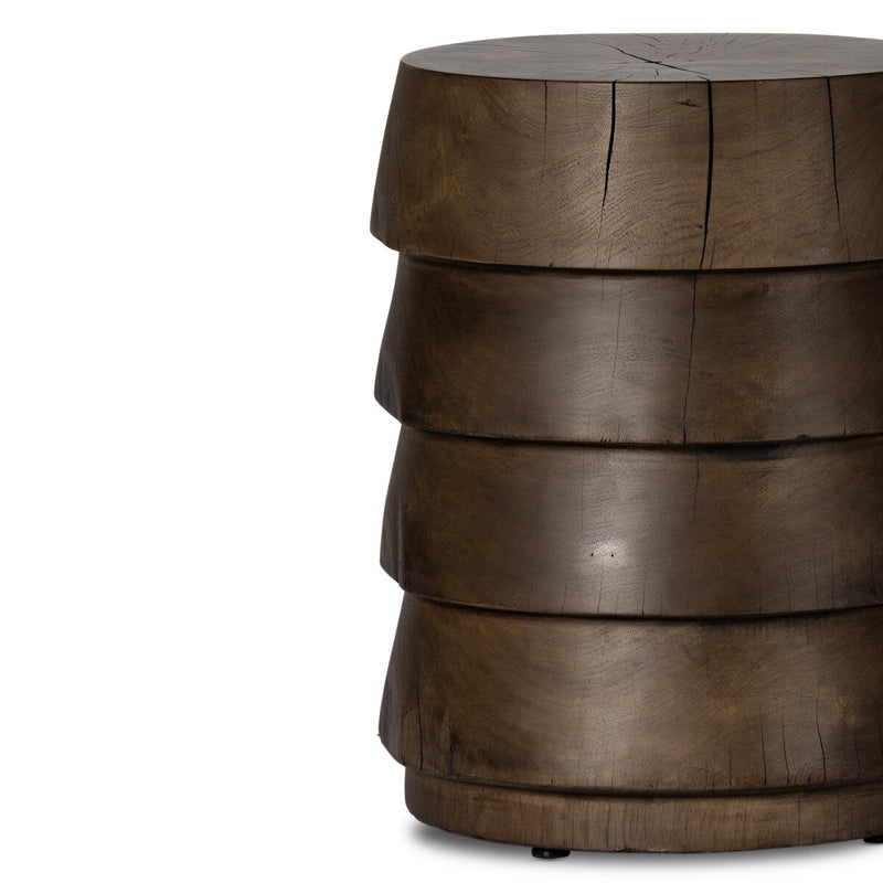 Nori End Table - Ochre