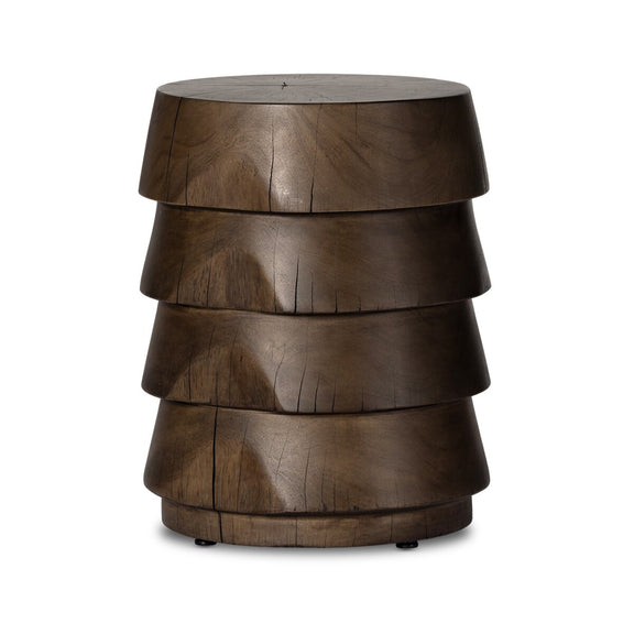 Nori End Table - Ochre