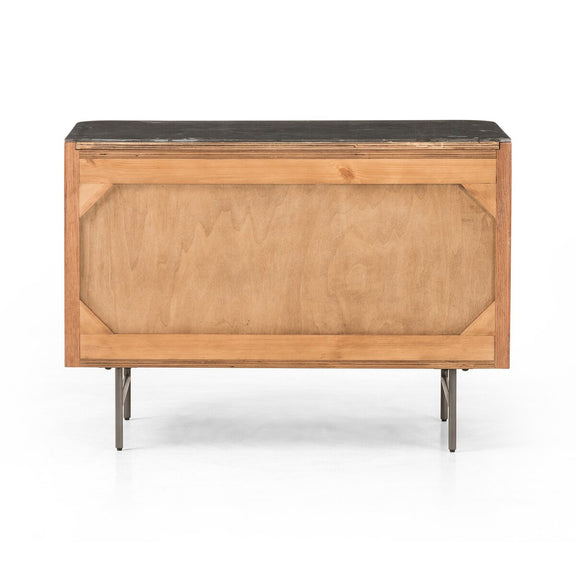 Fletcher Large Nightstand - Terra Brown Oak