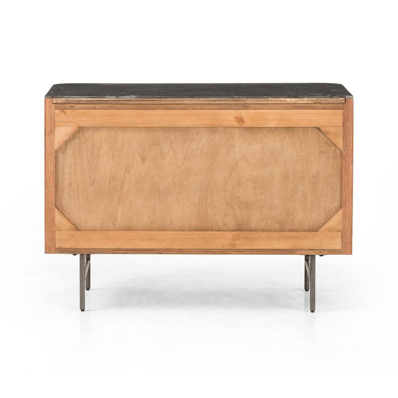 Fletcher Large Nightstand - Terra Brown Oak