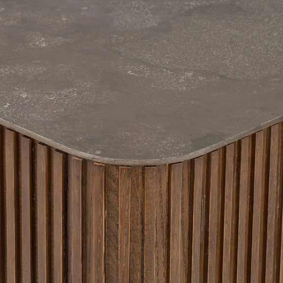 Fletcher Large Nightstand - Terra Brown Oak