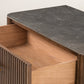 Fletcher Large Nightstand - Terra Brown Oak
