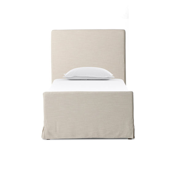 Daphne Slipcover Bed - Savoy Parchment
