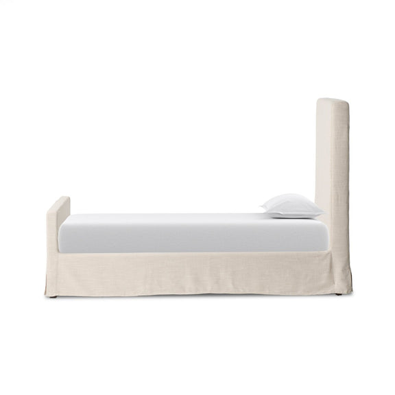 Daphne Slipcover Bed - Savoy Parchment