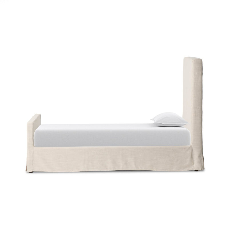 Daphne Slipcover Bed - Savoy Parchment