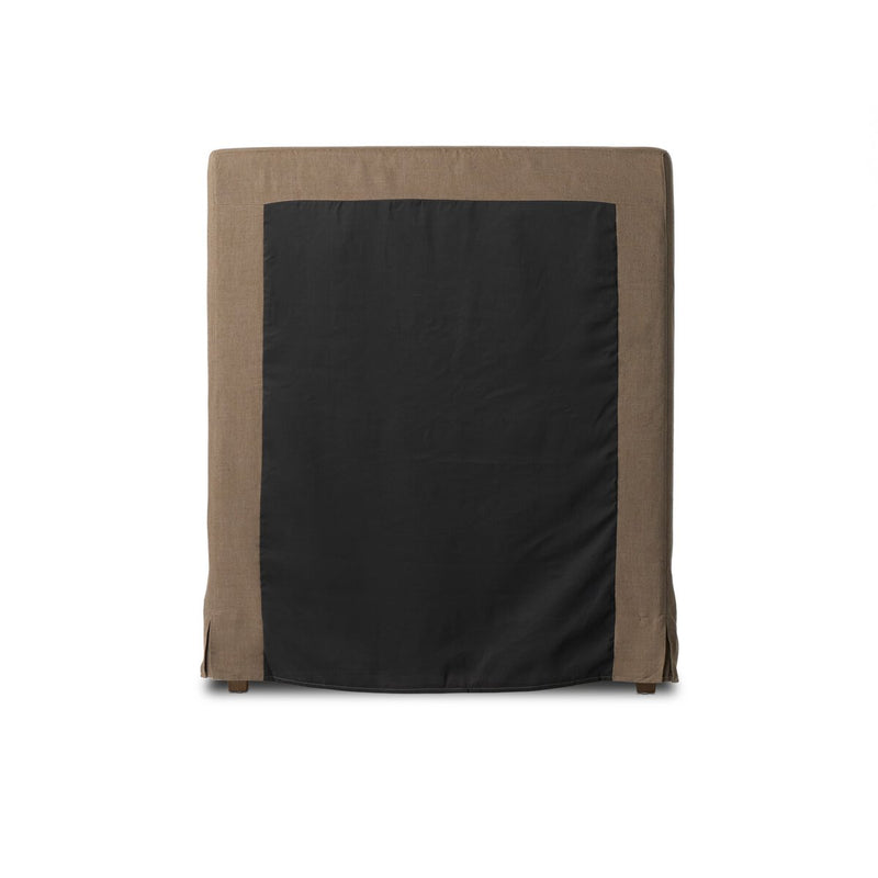 Daphne Slipcover Bed - Savoy Coffee