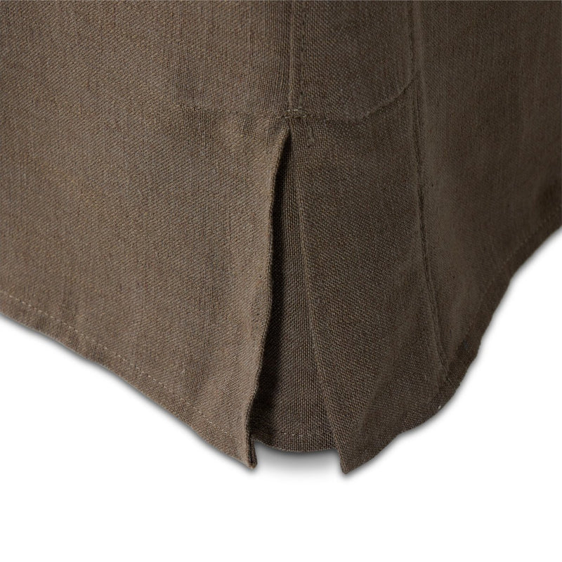 Daphne Slipcover Bed - Savoy Coffee