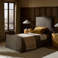Daphne Slipcover Bed - Savoy Coffee