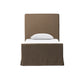 Daphne Slipcover Bed - Savoy Coffee