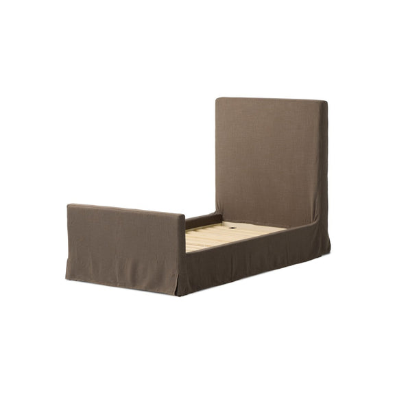 Daphne Slipcover Bed - Savoy Coffee