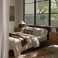 Aidan Slipcover Bed - Brussels Coffee