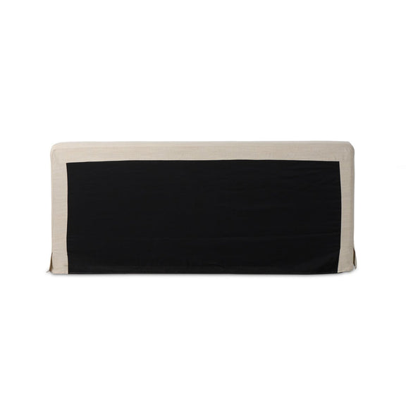 Aidan Slipcover Bed - Savoy Parchment