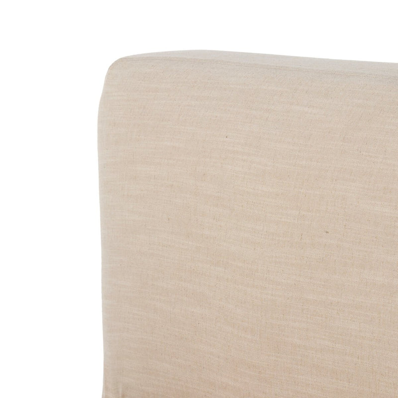 Aidan Slipcover Bed - Savoy Parchment