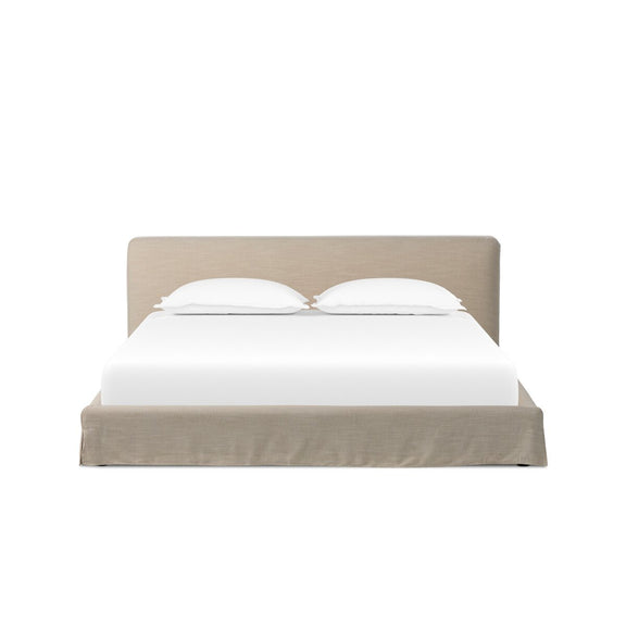 Aidan Slipcover Bed - Savoy Parchment