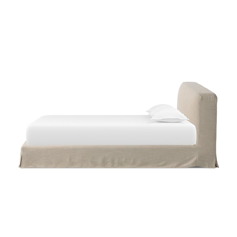 Aidan Slipcover Bed - Savoy Parchment