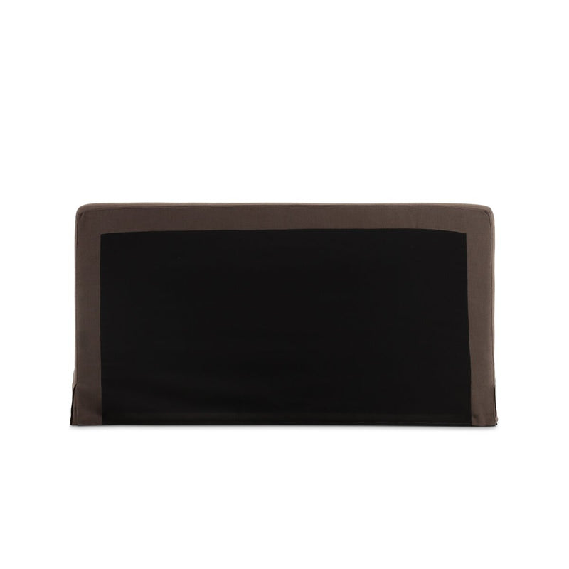 Aidan Slipcover Bed - Savoy Coffee
