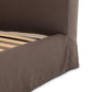 Aidan Slipcover Bed - Savoy Coffee